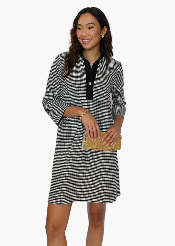 Sophia Tunic Dress in French Gingham