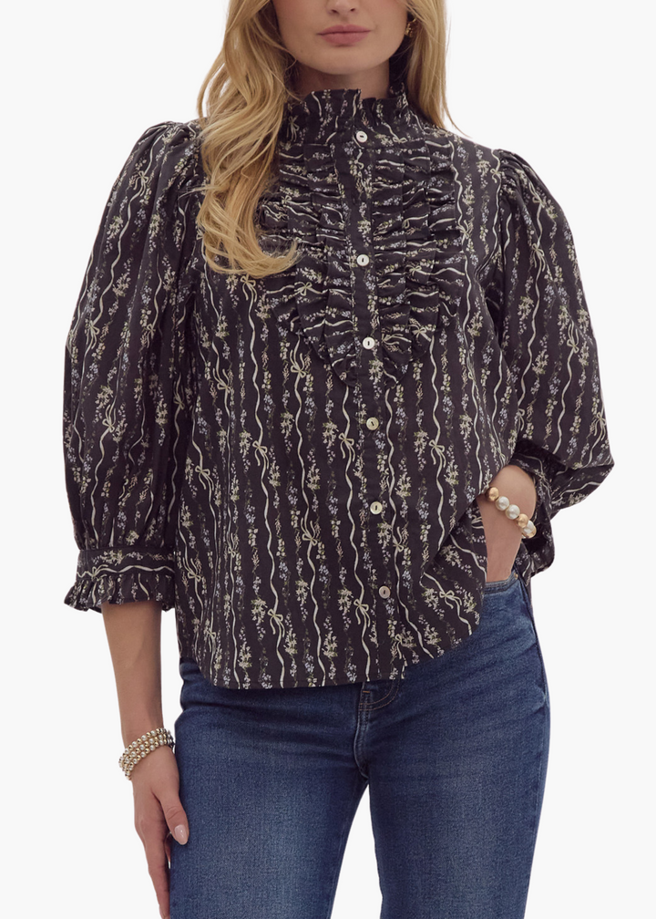 Taylor Top in Dark Chocolate