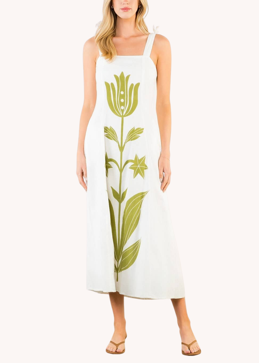 Margot Cotton Midi Dress
