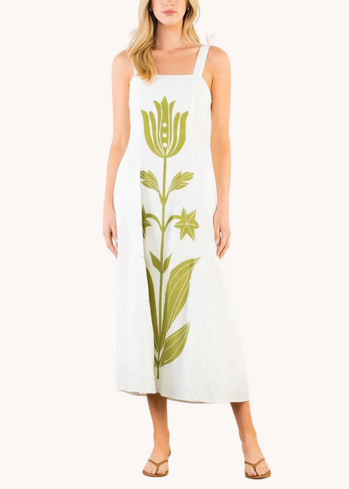 Margot Cotton Midi Dress