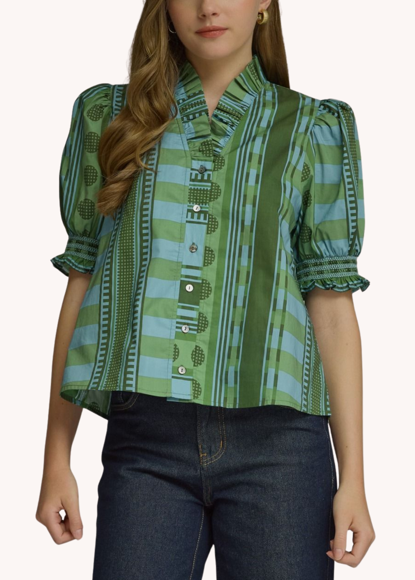 Wilson Top in Olive
