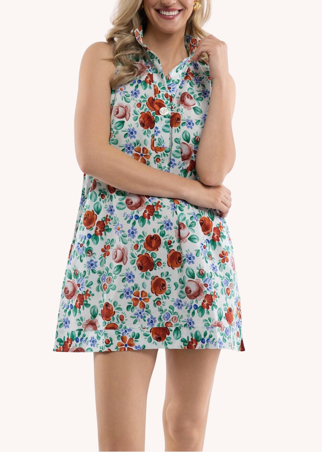 Victoria Dress in Italian Porcelain