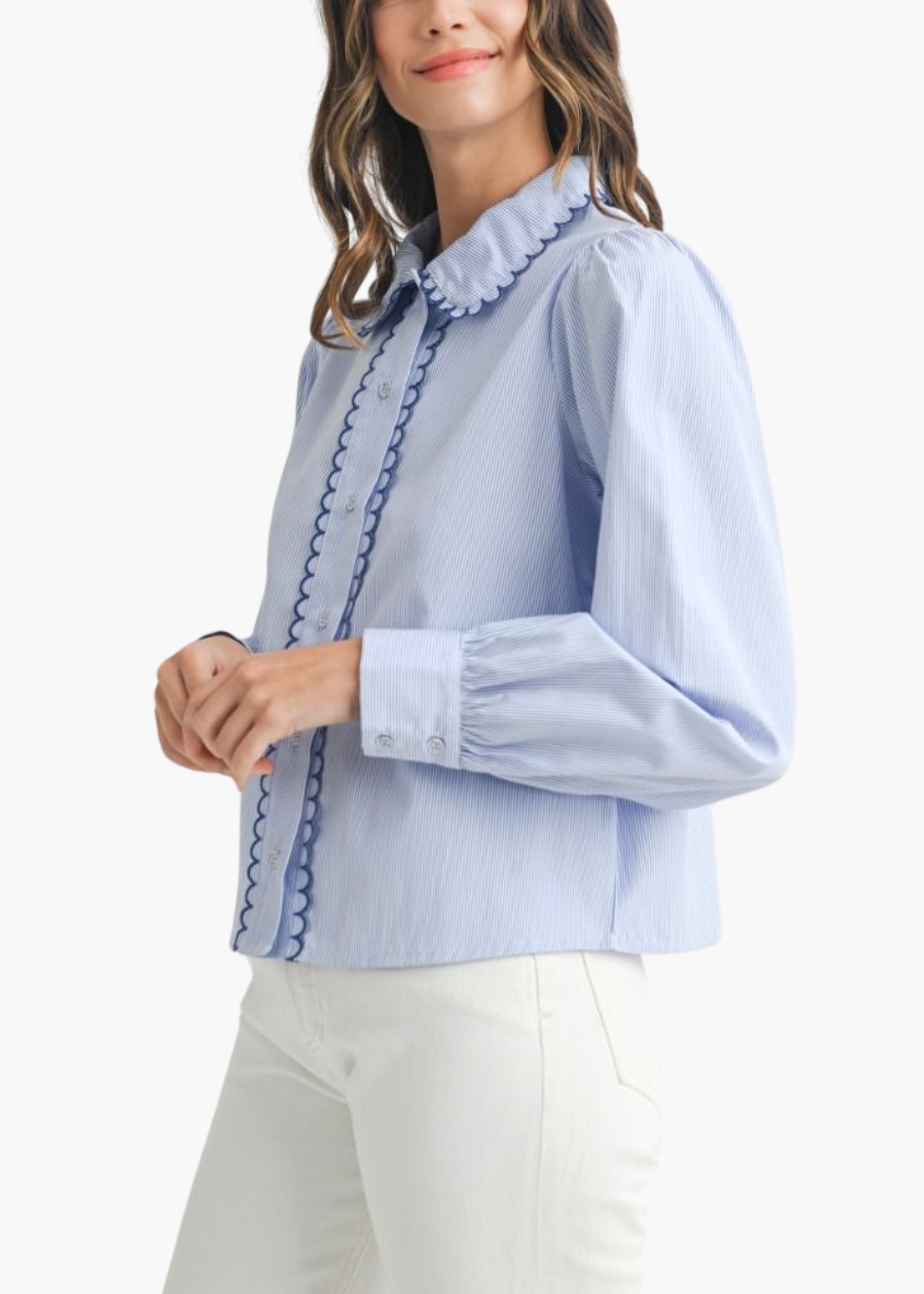 Asa Top in Blue