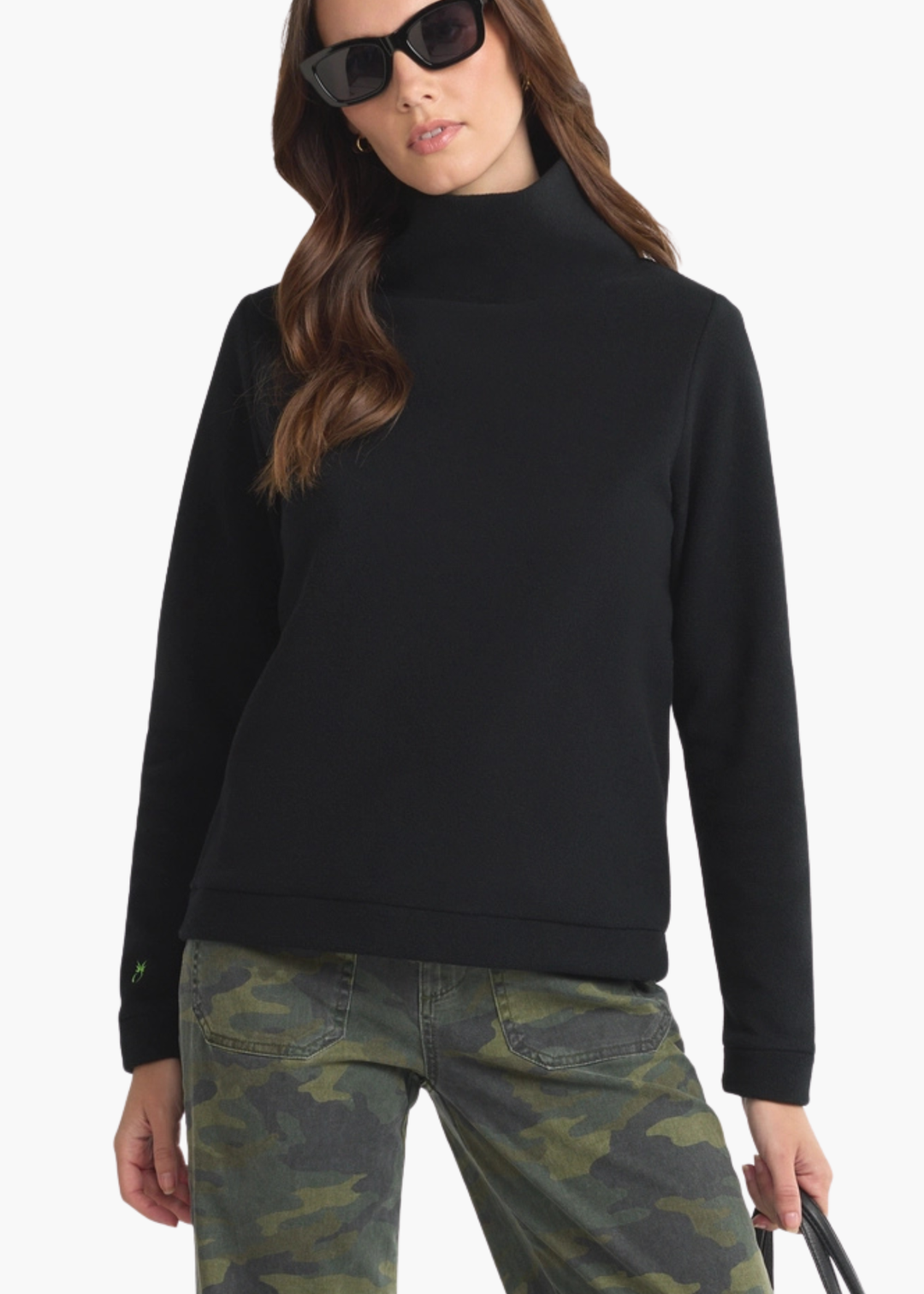 Park Slope Turtleneck in Black
