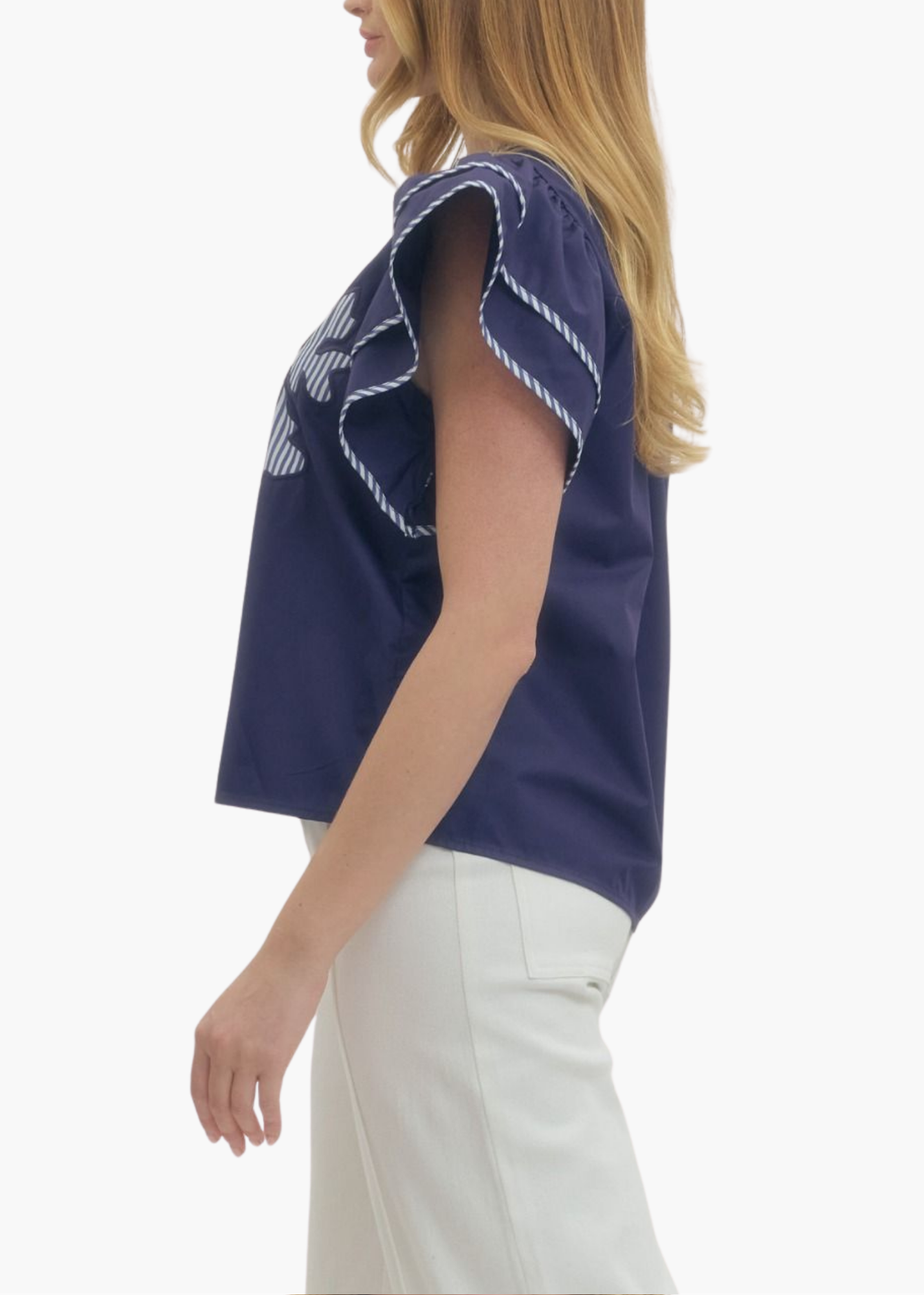 Penelope Top in Navy