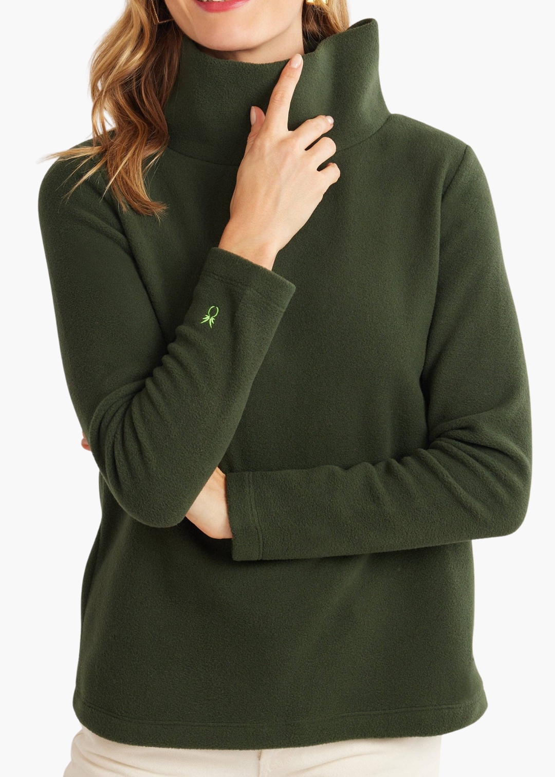 Greenpoint Turtleneck in Spruce