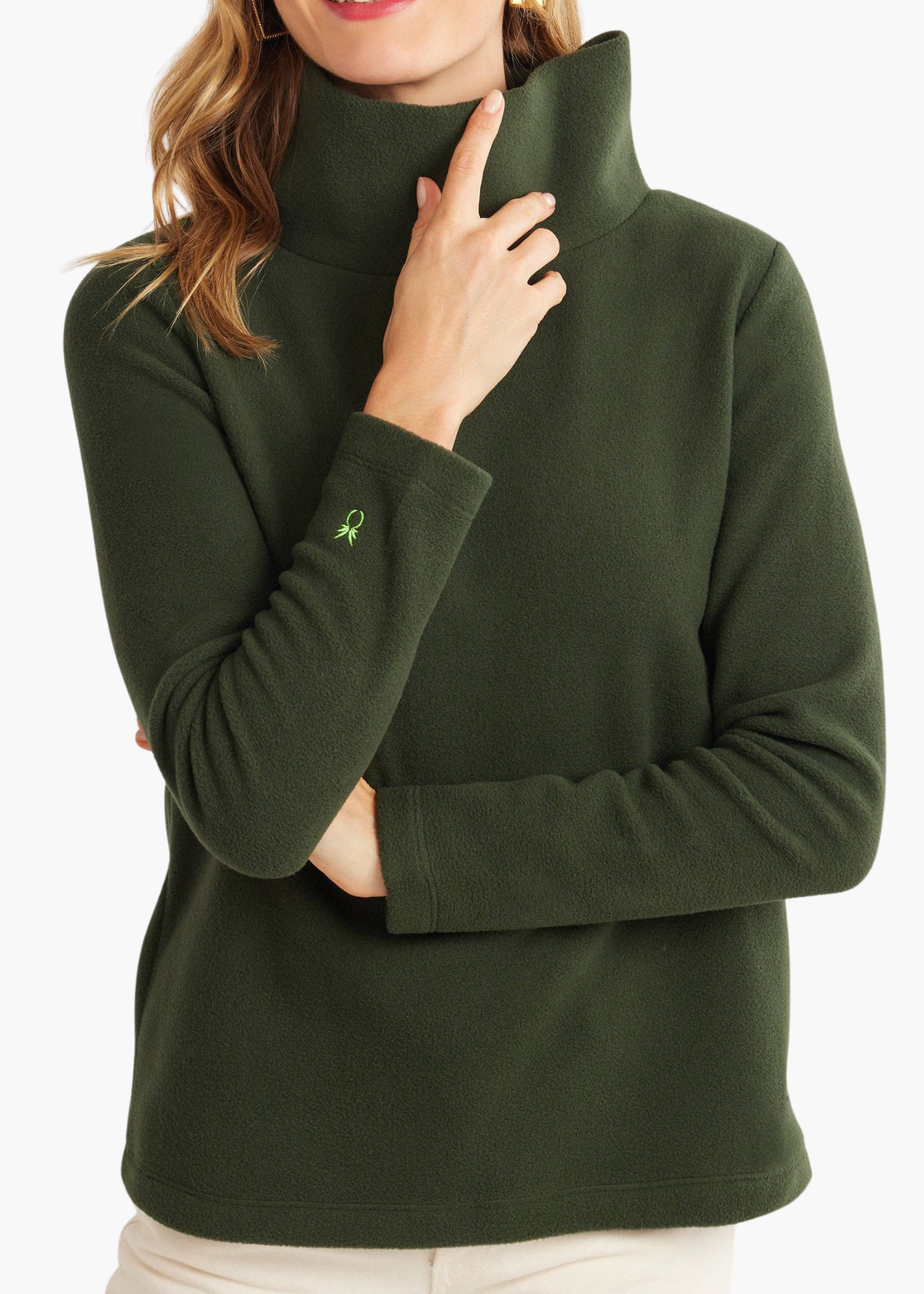 Greenpoint Turtleneck in Spruce