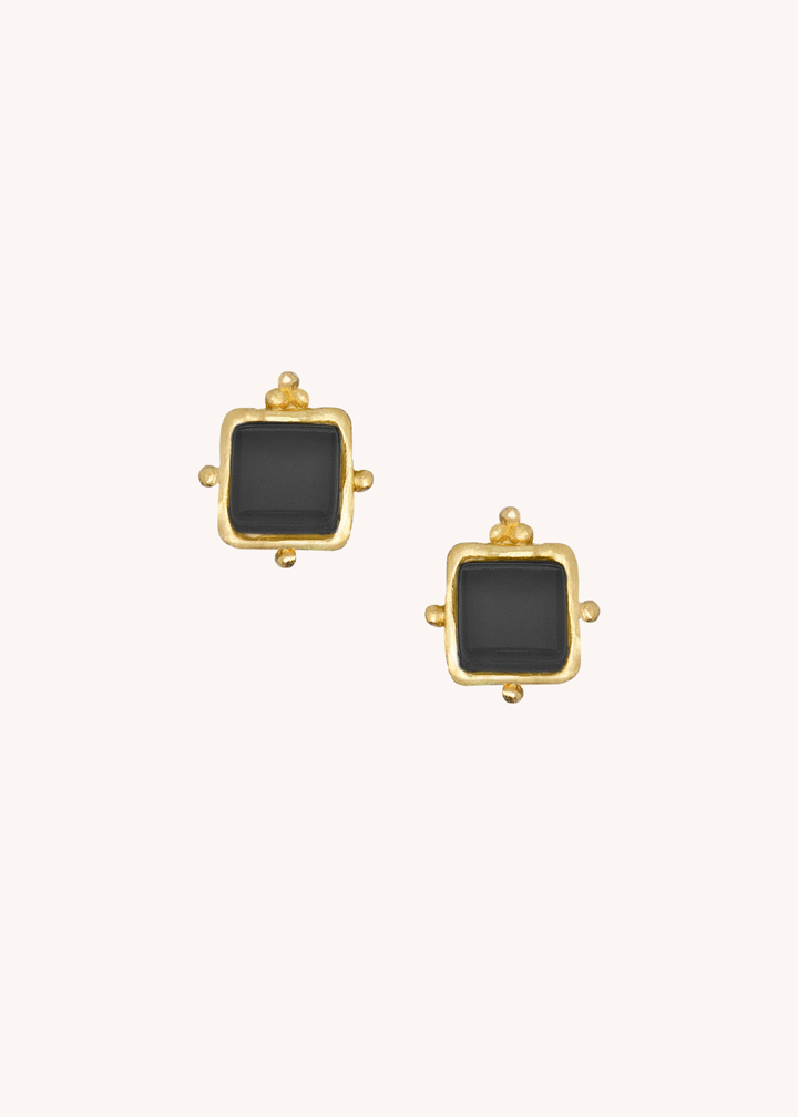 Charlotte Studs in Black