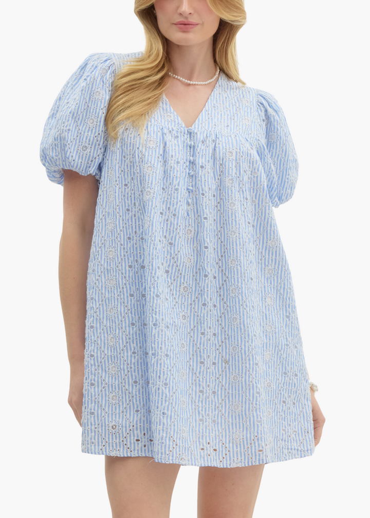 Honey Mini Dress in Blue