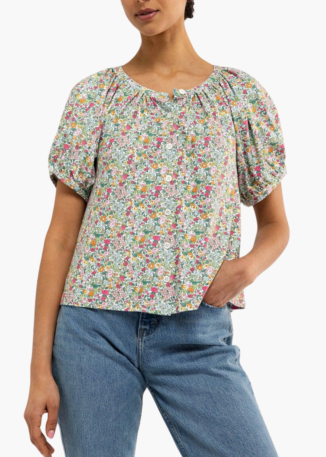 Imogen Top in Sorbet Bouquet