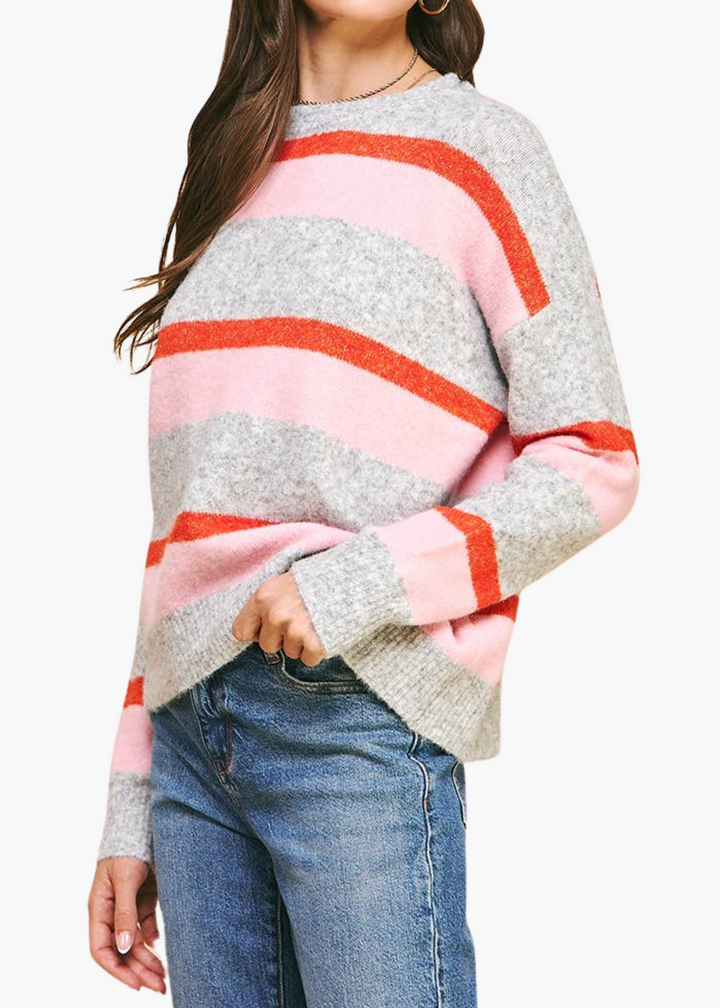 Dottie Color Block Sweater