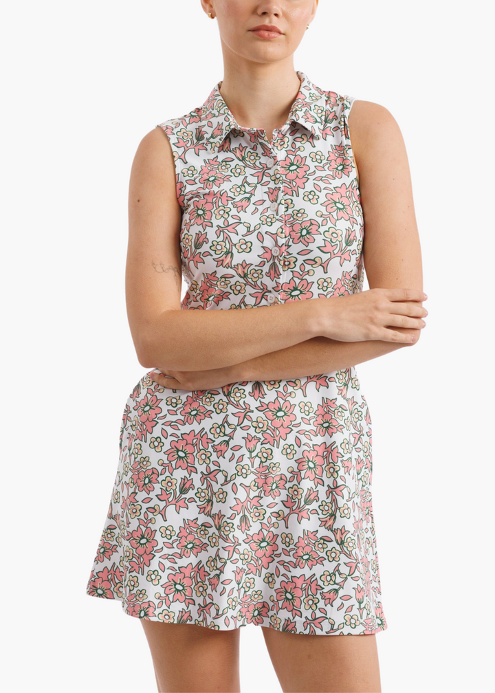 The Hedy Dress in Promenade Petal