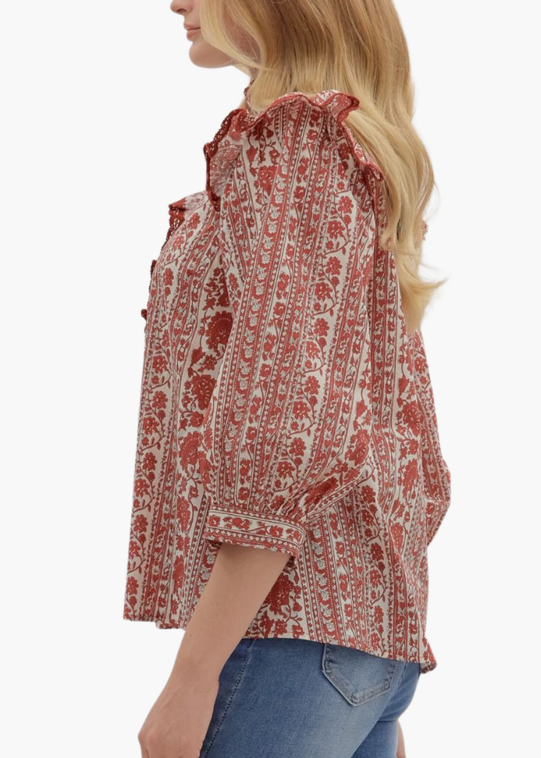 Marisol Top in Rust