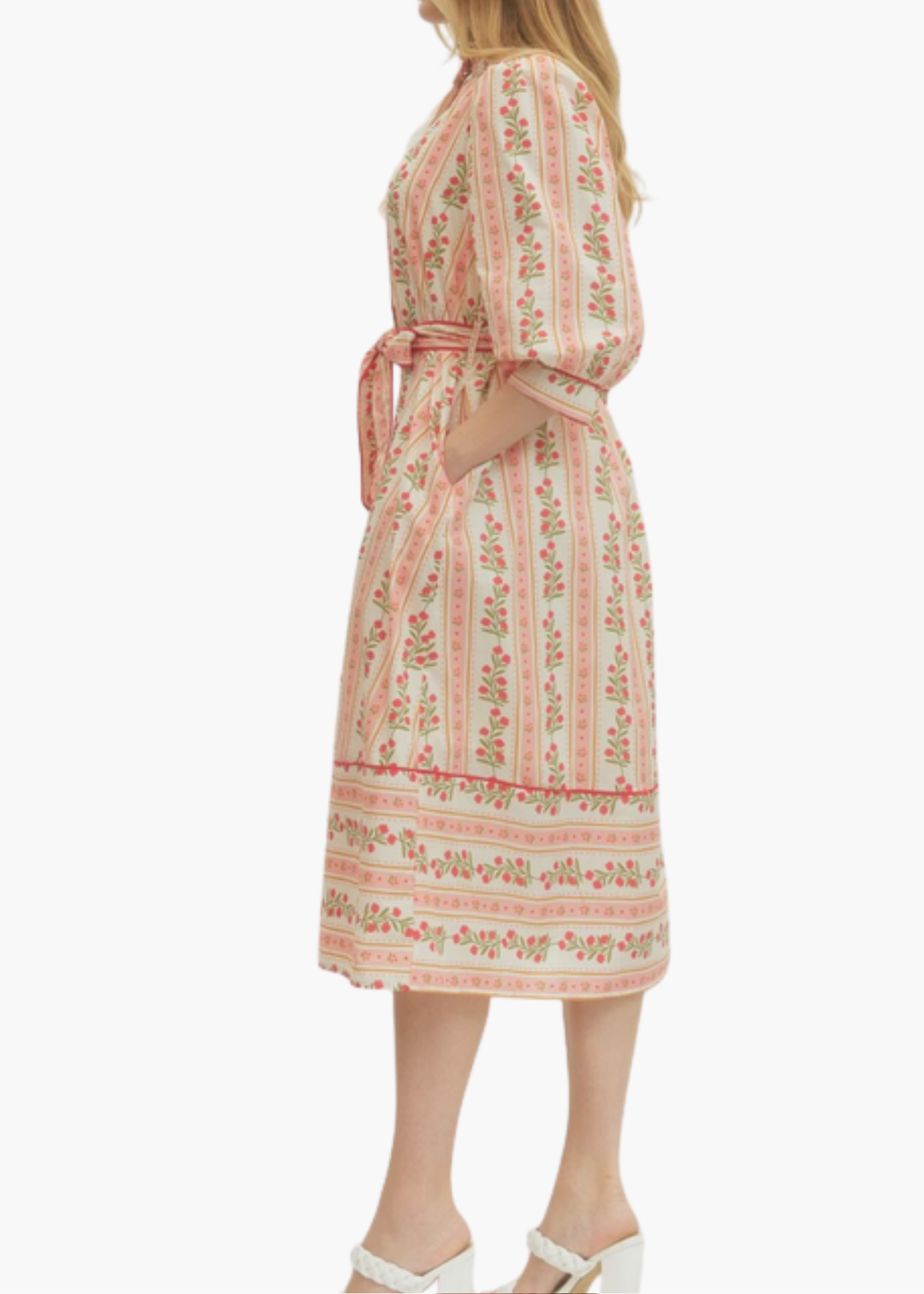 Emmeline Dress in Red