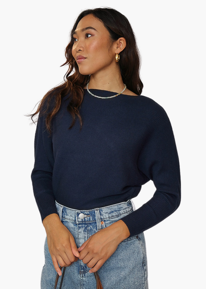 Margaret Pullover in Navy