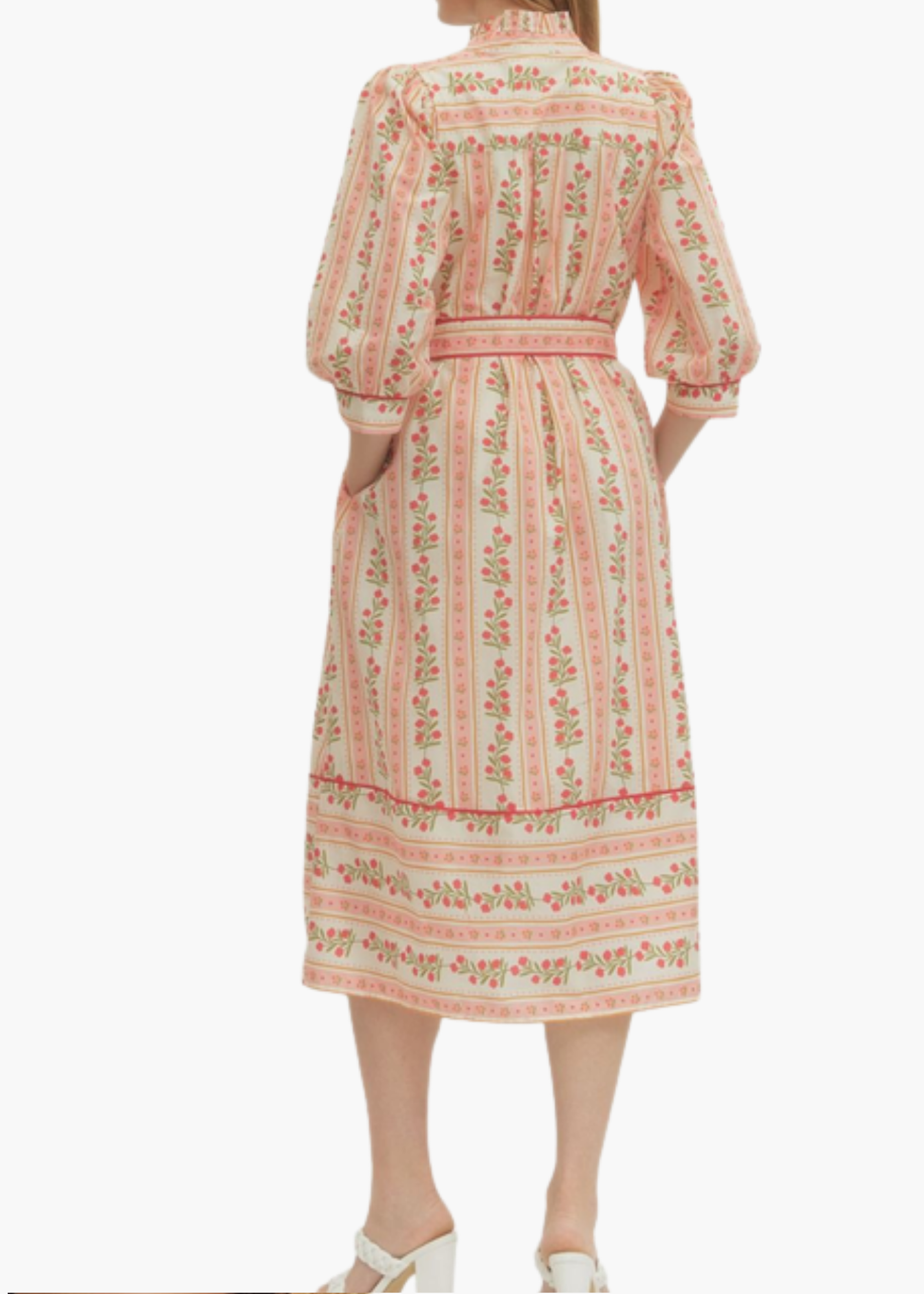 Emmeline Dress in Red