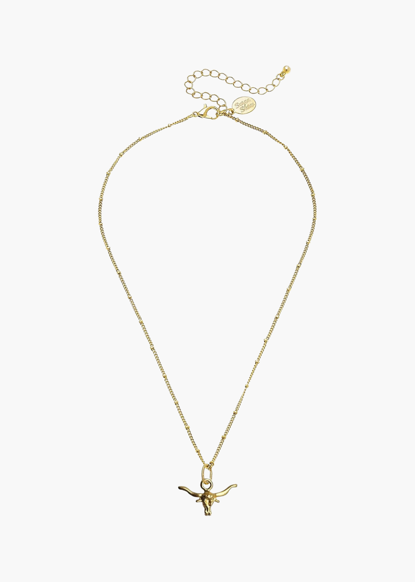 Dainty Longhorn Necklace