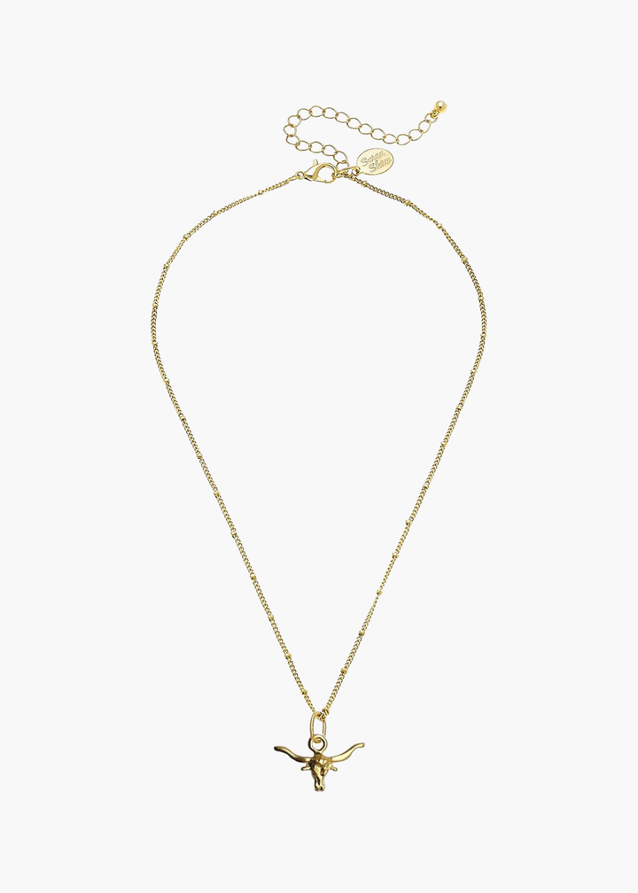 Dainty Longhorn Necklace