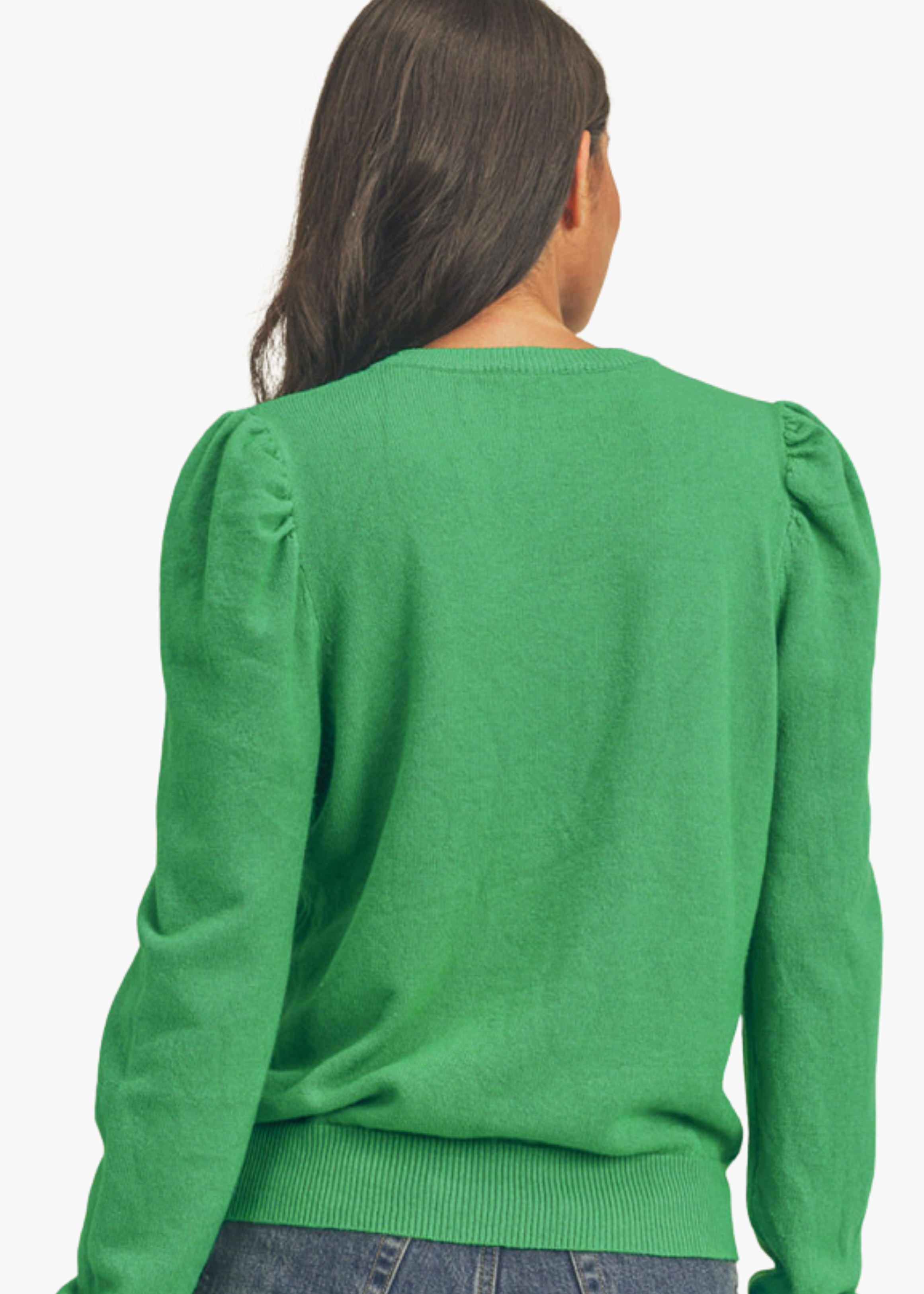 Evelyn Sweater in Electric Green