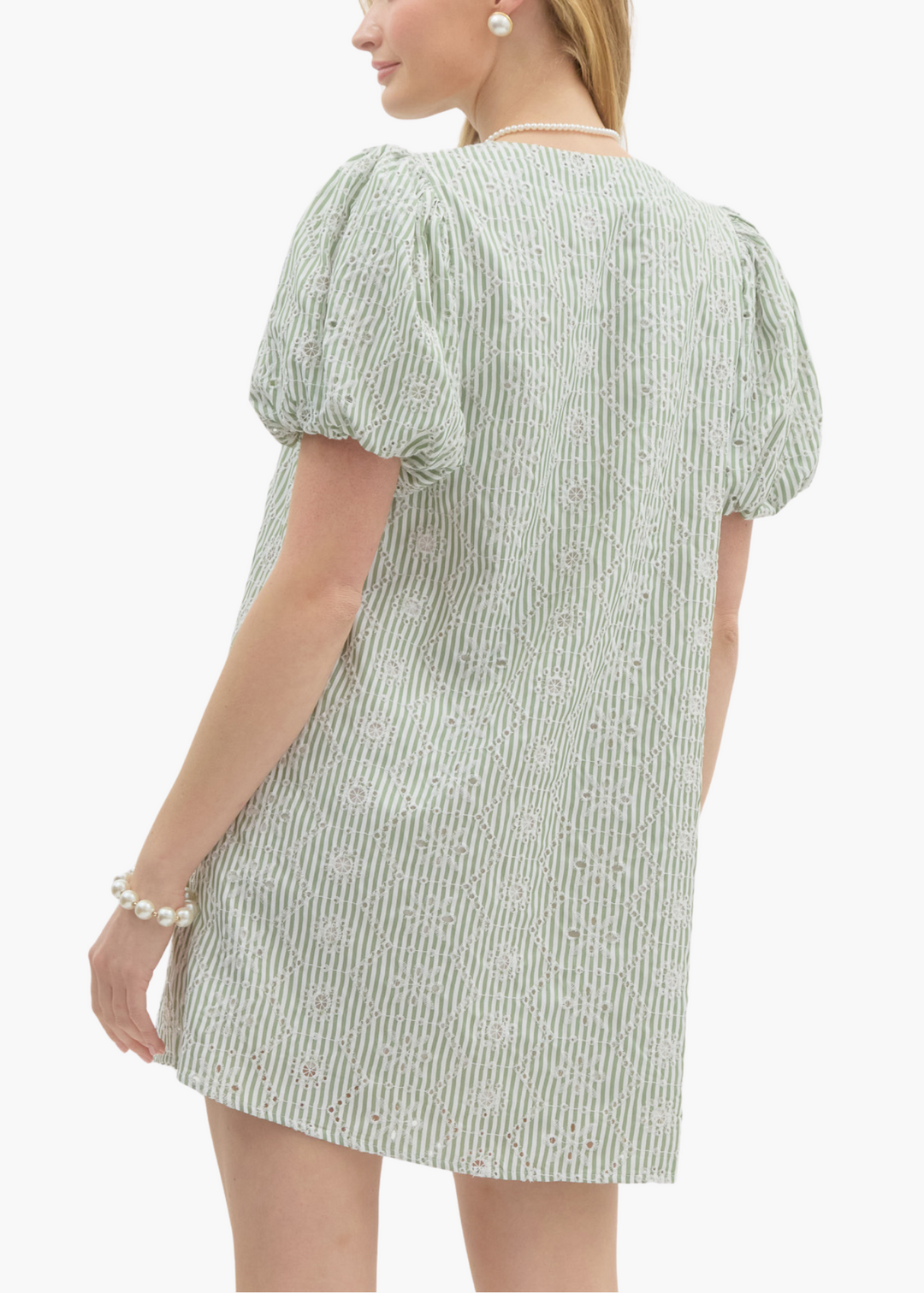 Honey Mini Dress in Green