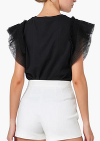 Carter Tulle Top