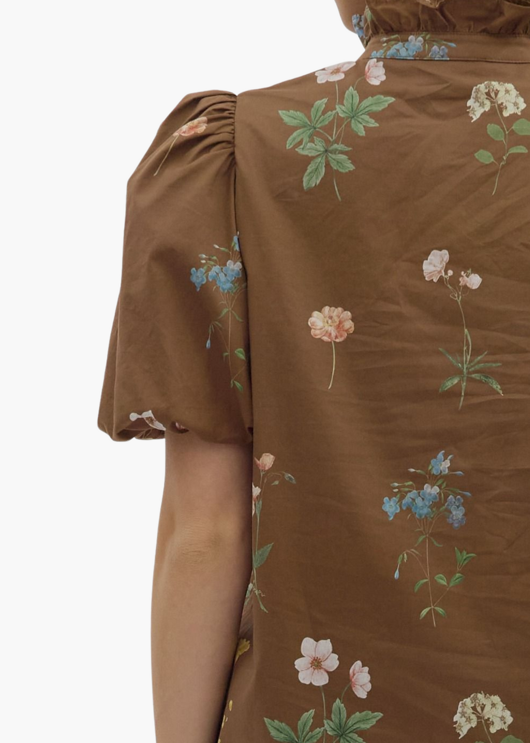 Madison Mini Dress in Brown