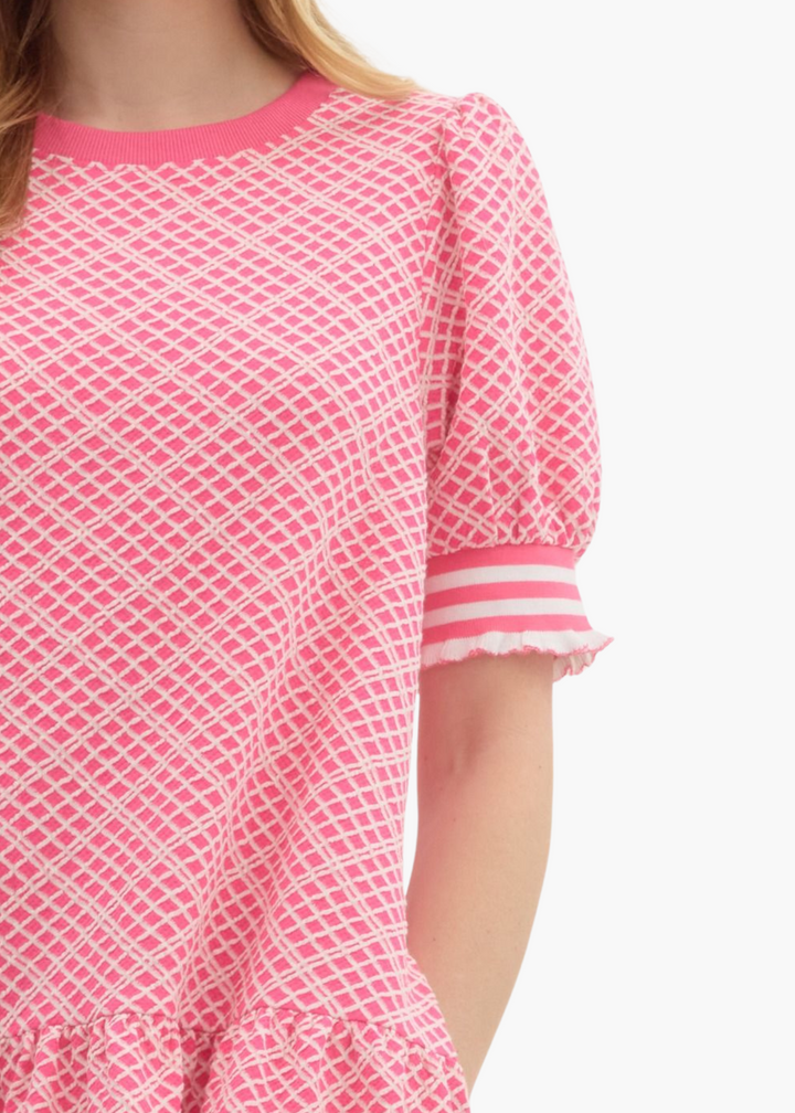 Carolina Mini Dress in Pink