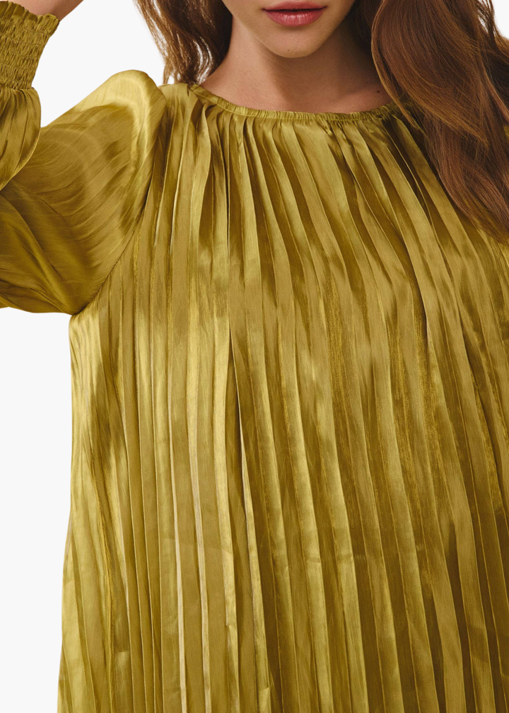 Ophelia Dress in Olive