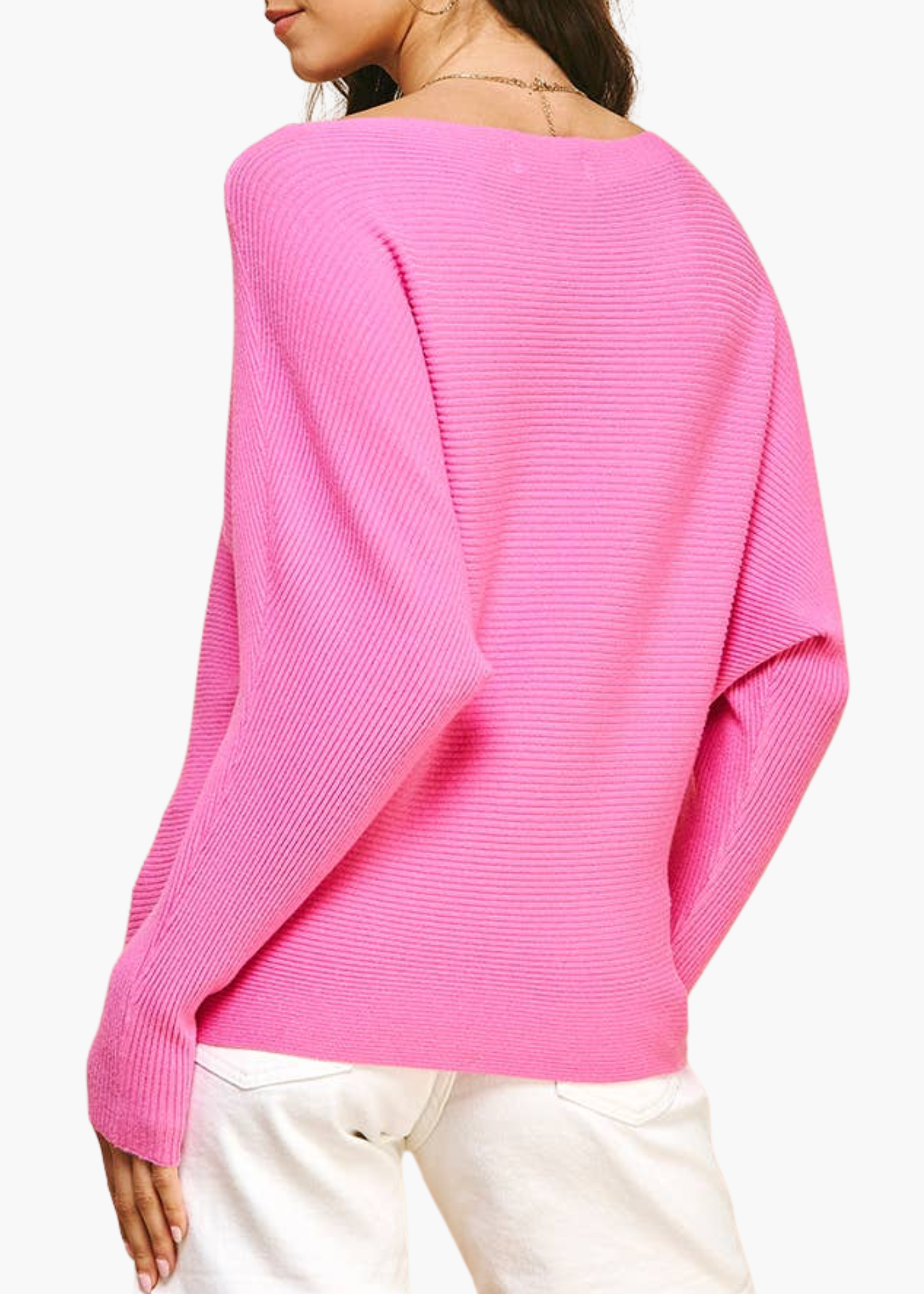 Margaret Pullover in Pink