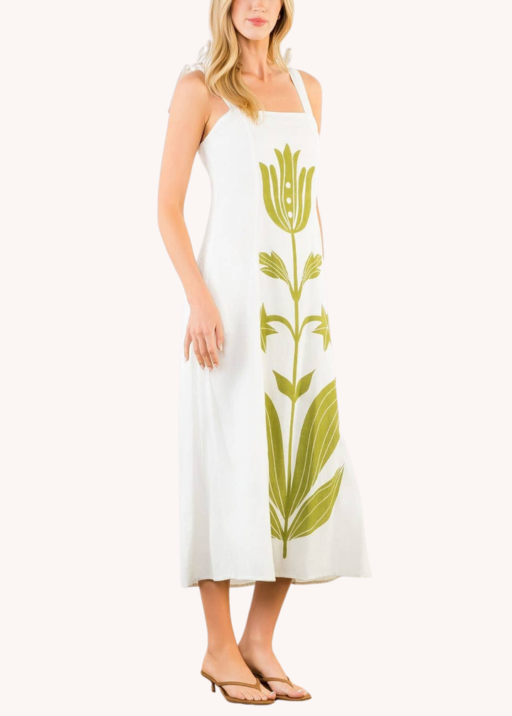 Margot Cotton Midi Dress