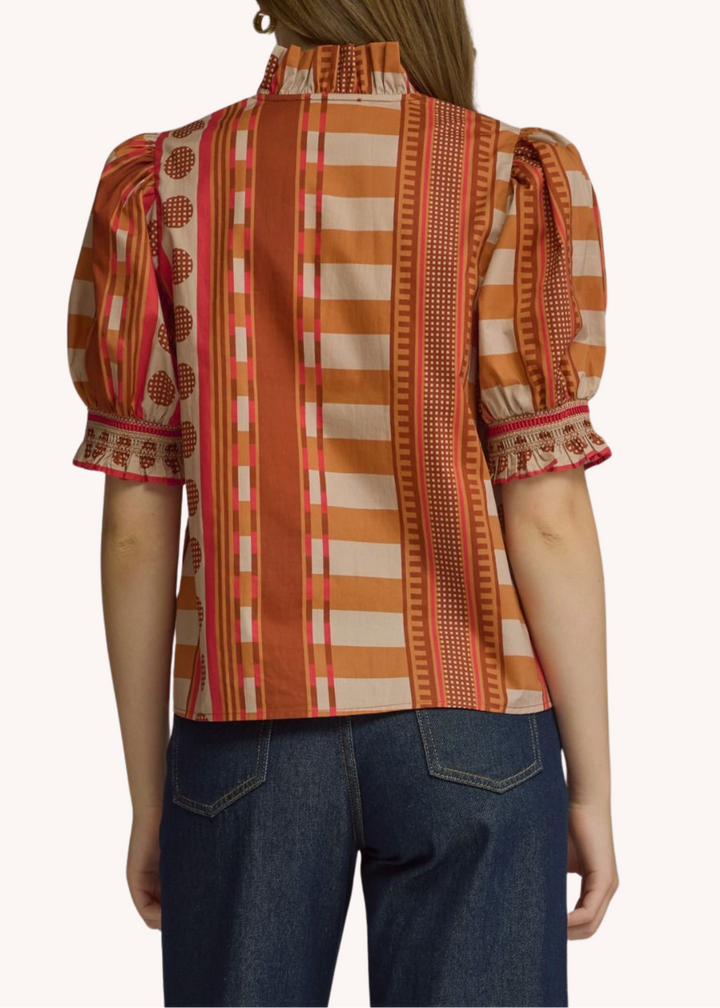 Wilson Top in Cinnamon