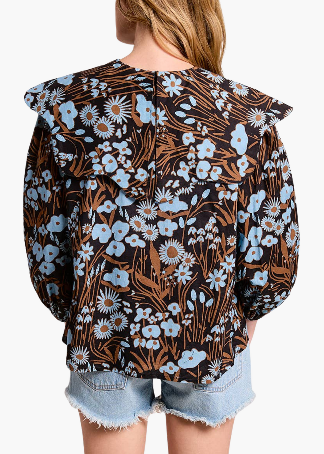 Elowen Blouse in Midnight