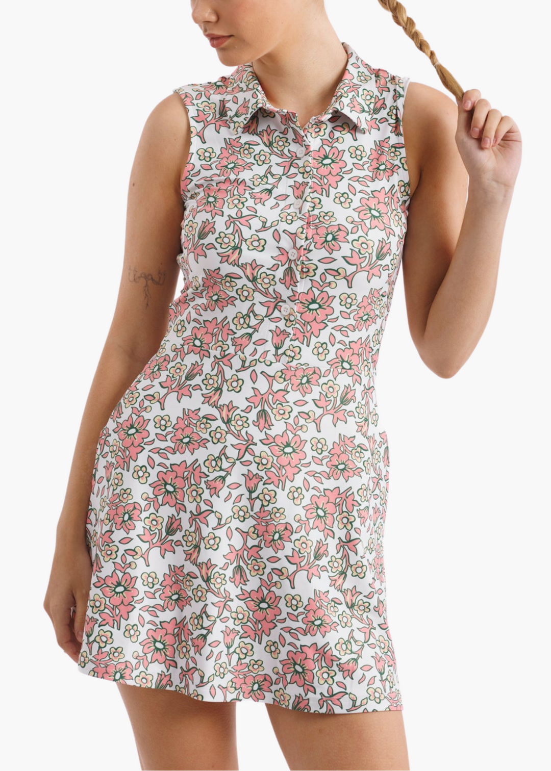 The Hedy Dress in Promenade Petal