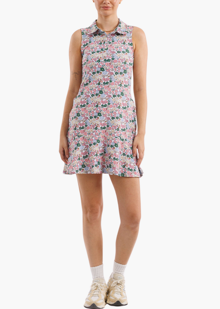 The Gracie Dress in Forest Poppies