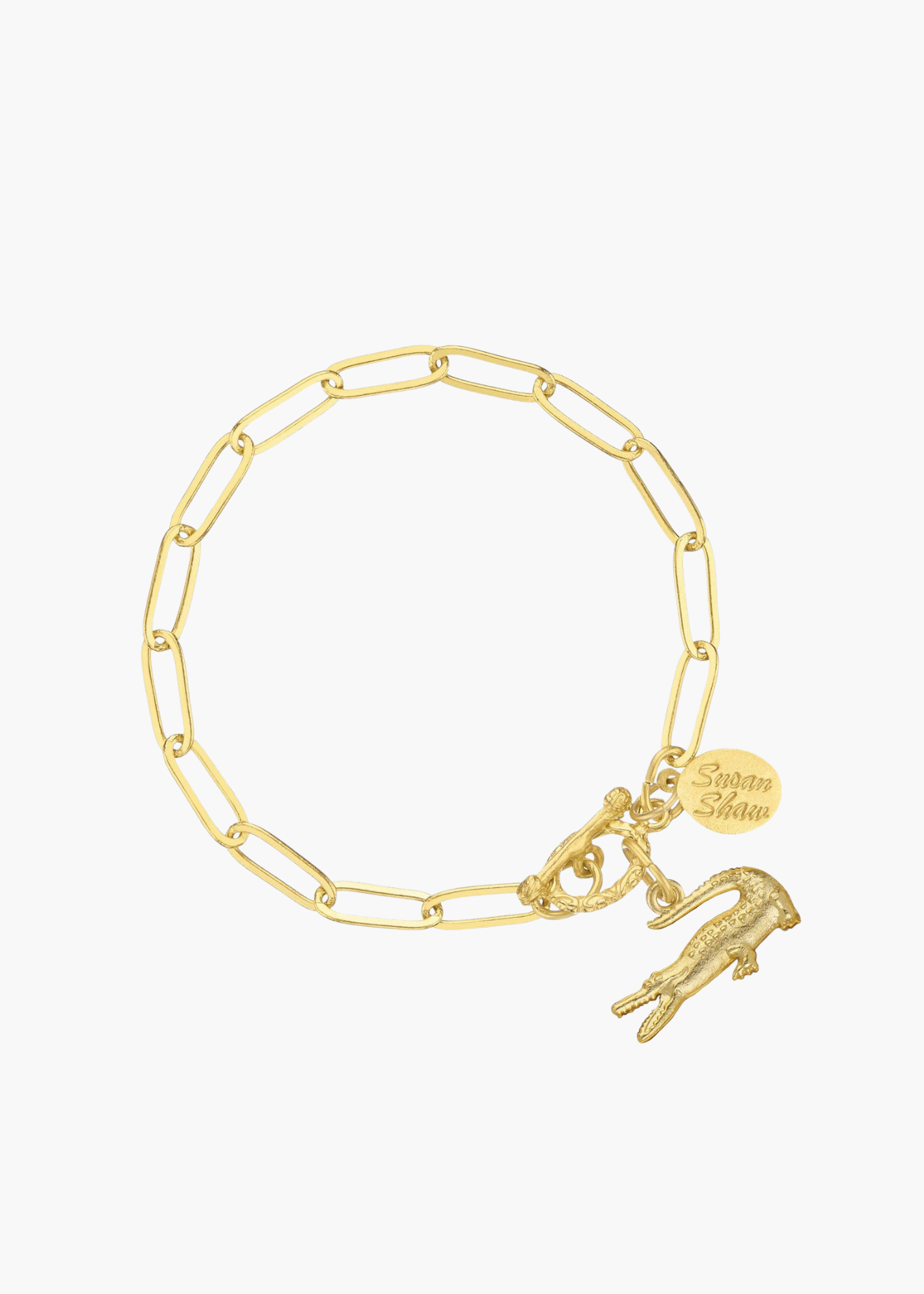 Alligator Paperclip Bracelet