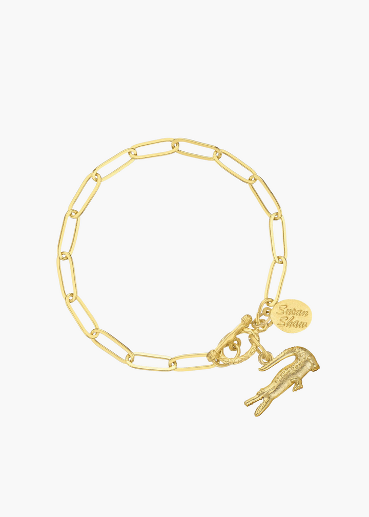 Alligator Paperclip Bracelet