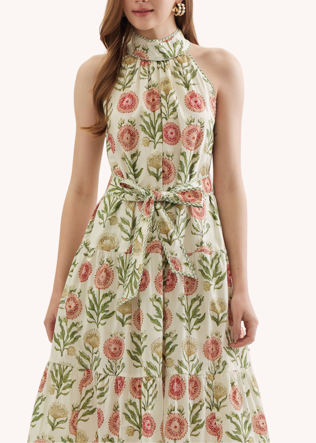 Mamie Cotton Midi Dress