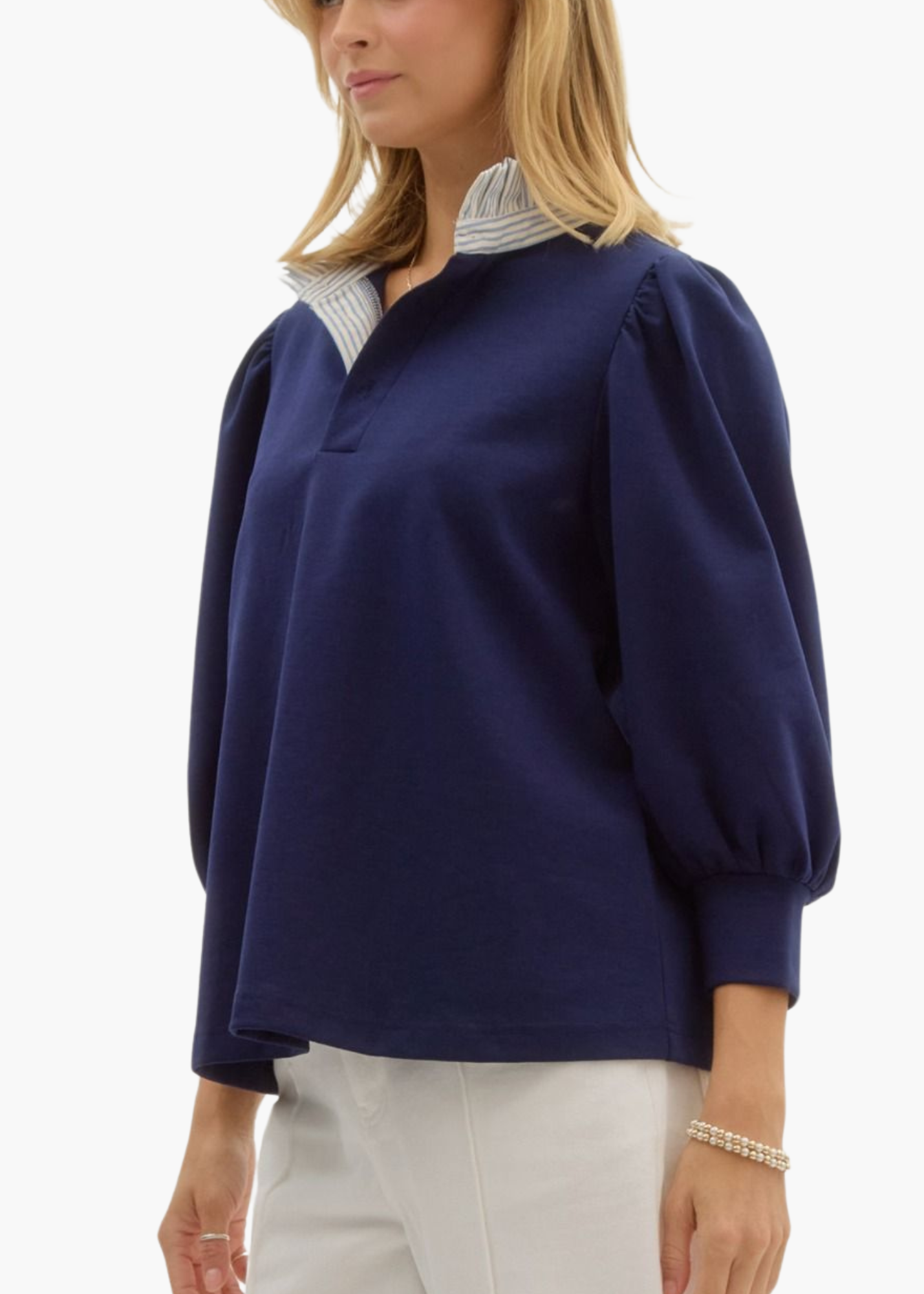 Beckham Pullover in Navy