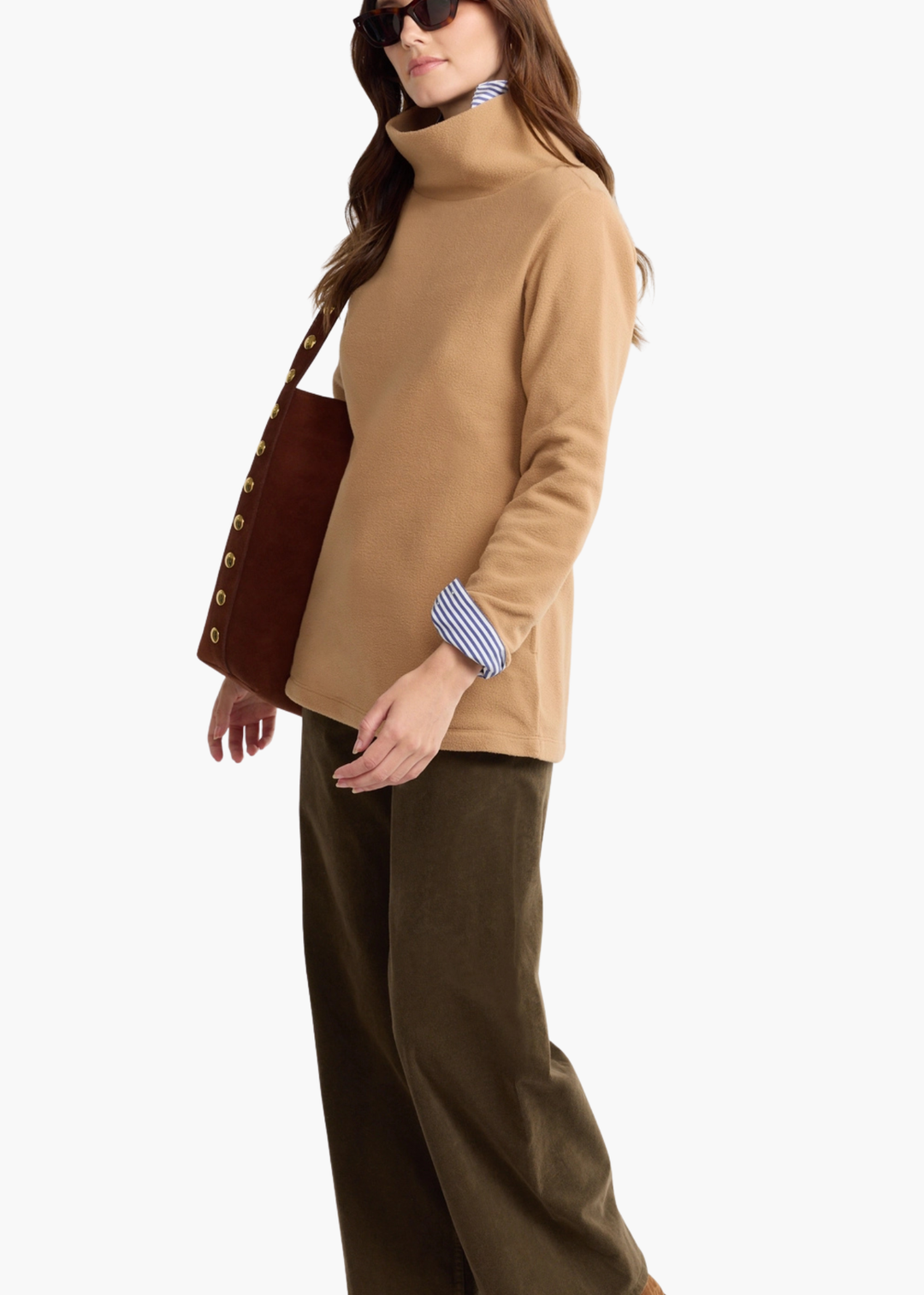 Cobble Hill Turtleneck in Camel