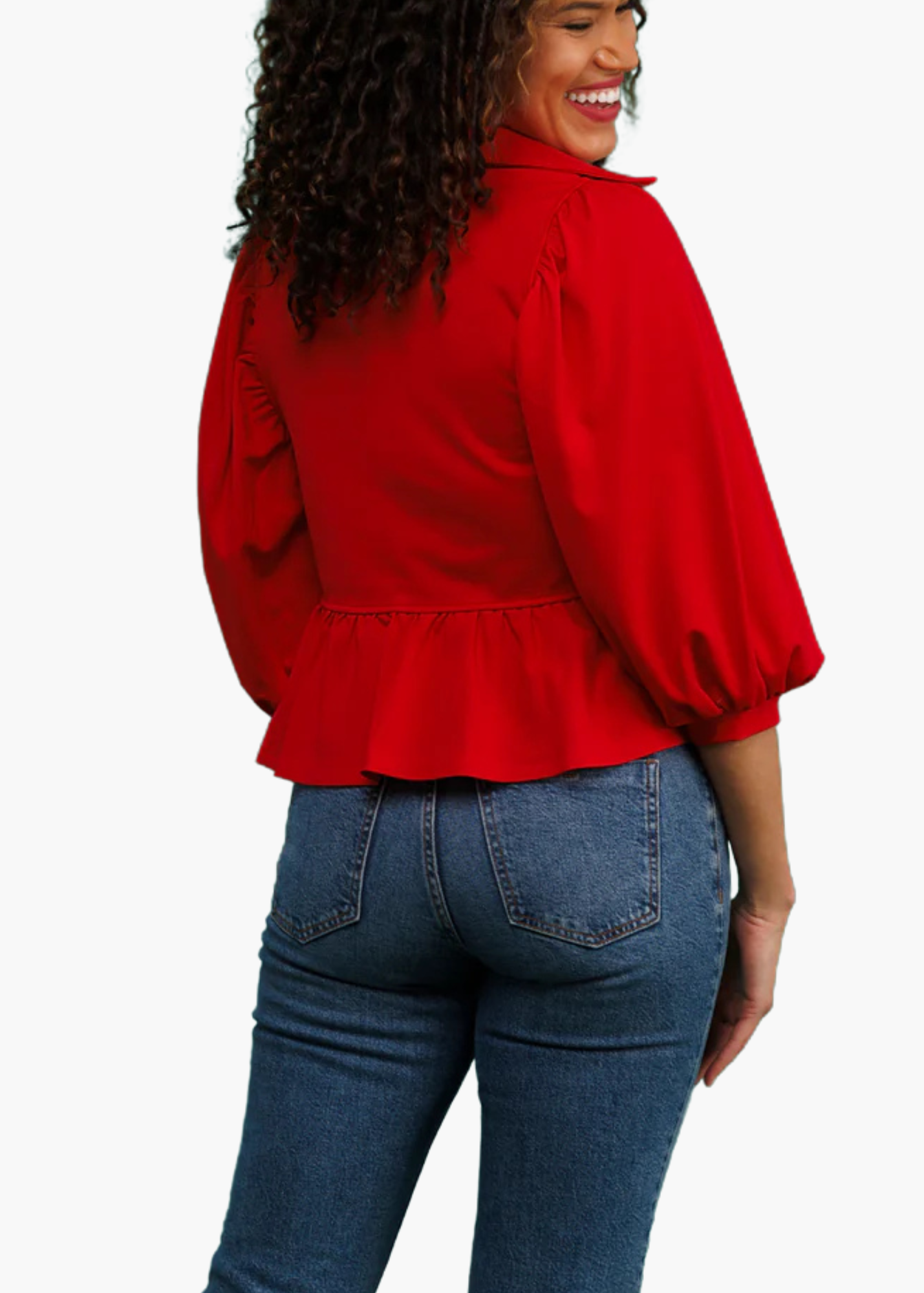 Wren Top in Red