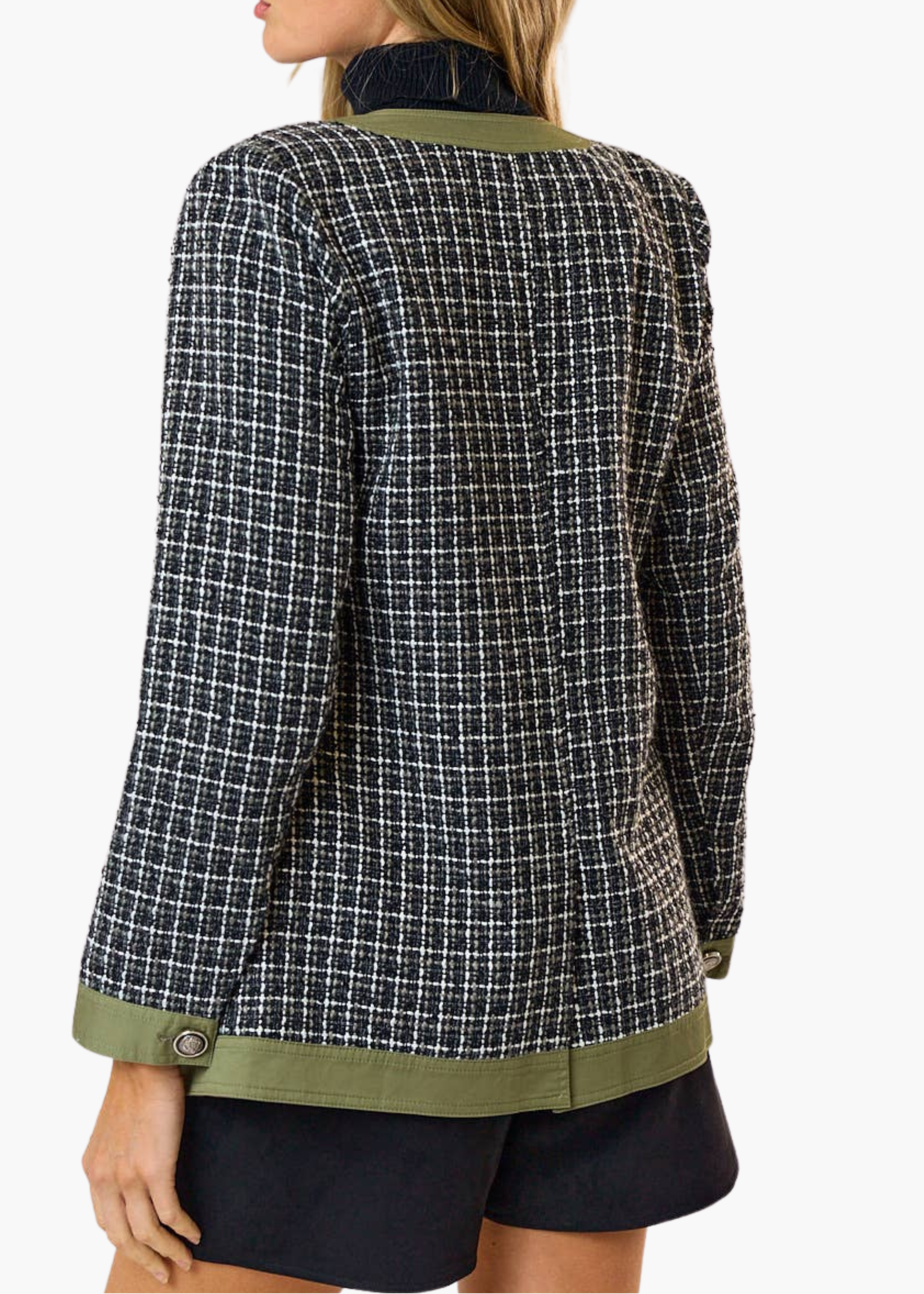 Tweed Crosshatch Jacket