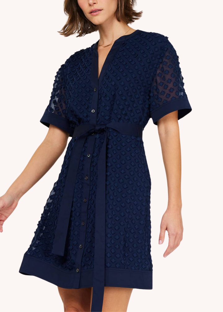 Laura Floral Button Down Mini Dress