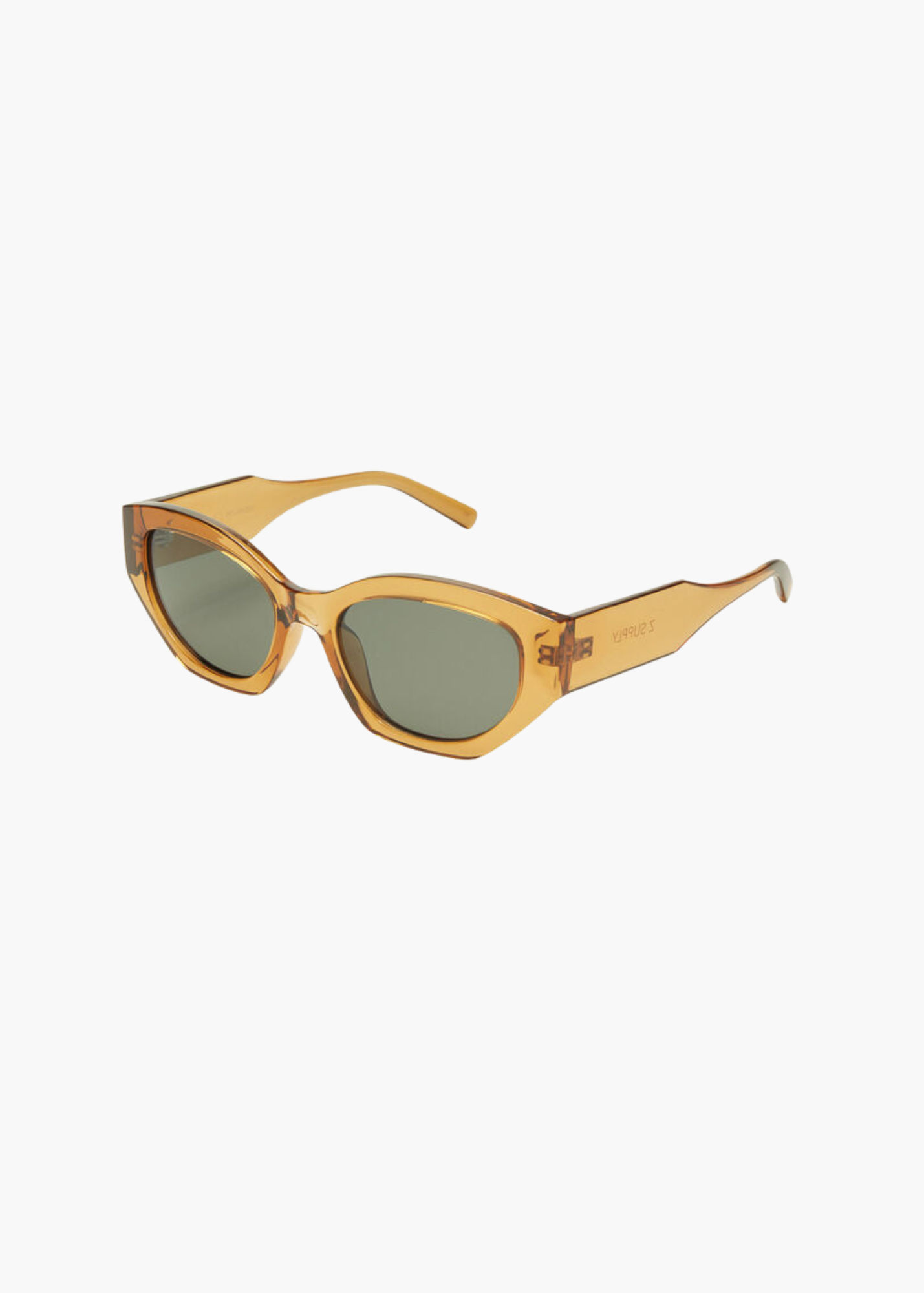 Gold Cat Eye Polarized Sunglasses