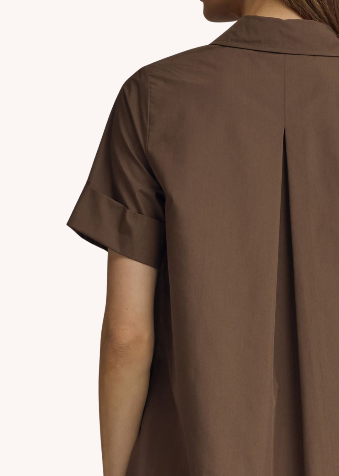 Sloane Midi Dress in Brown