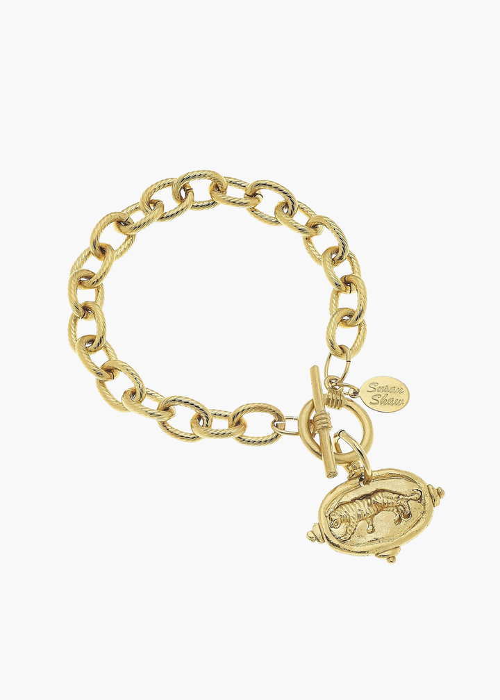 Tiger Intaglio Bracelet