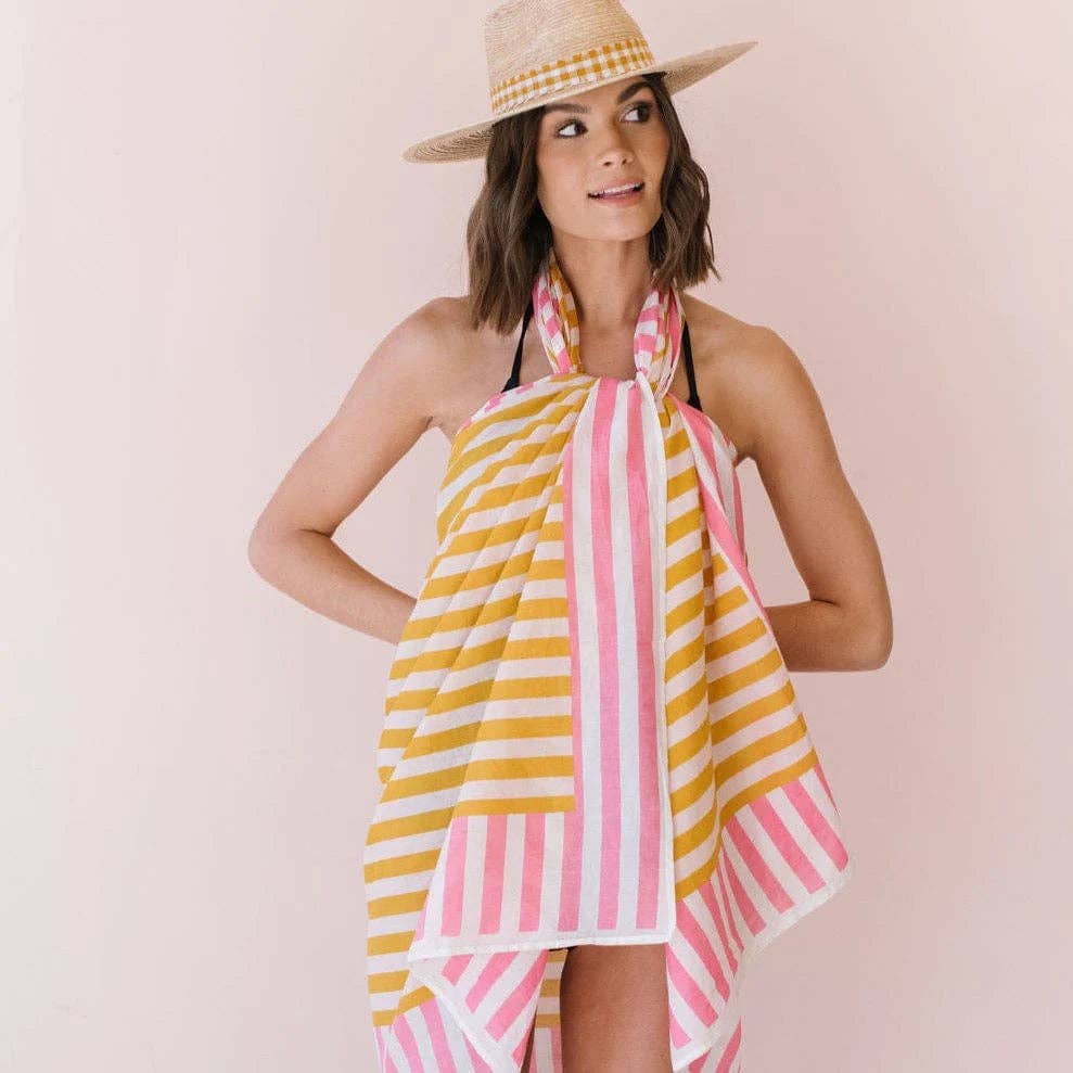 Sherbet Stripe Sarong