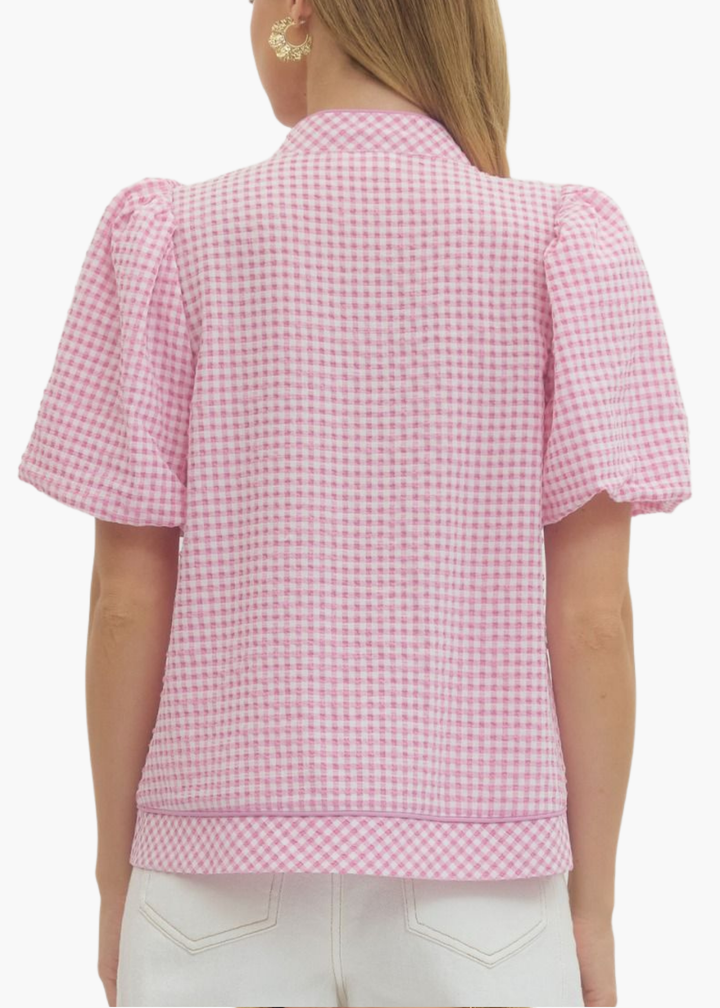 Summer Kaftan Top in Orchid