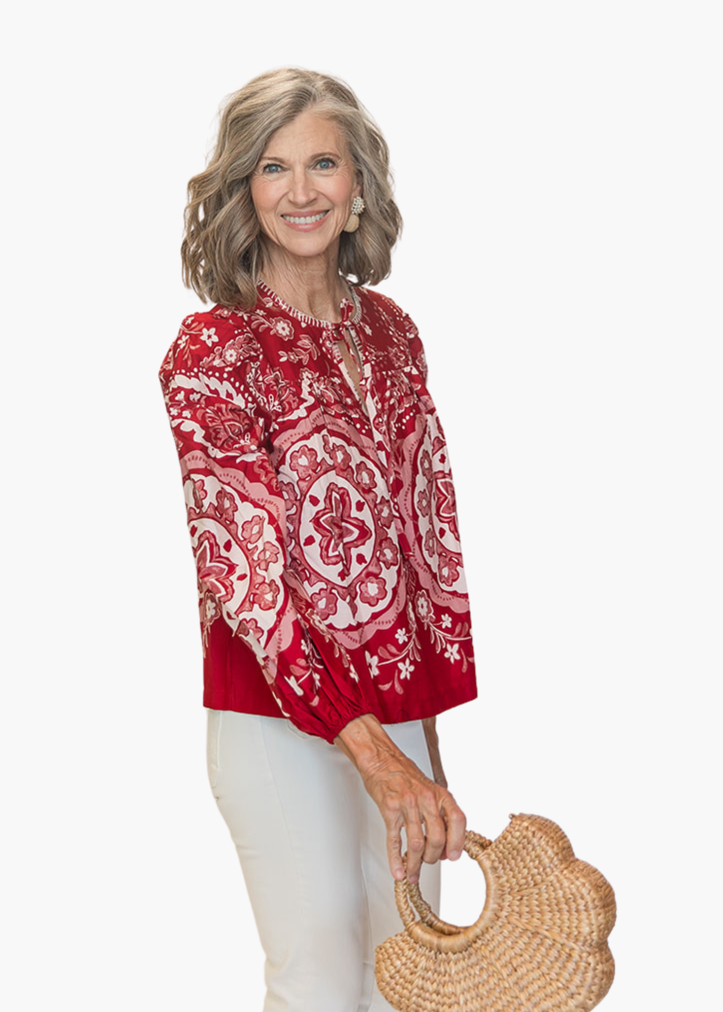 Hayden Top in Wine Medallion