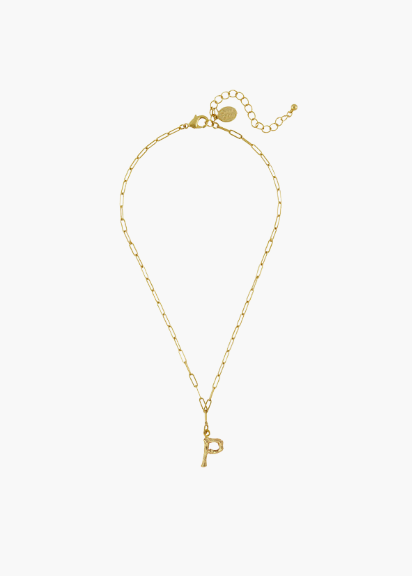 Susan Shaw Letter P Necklace