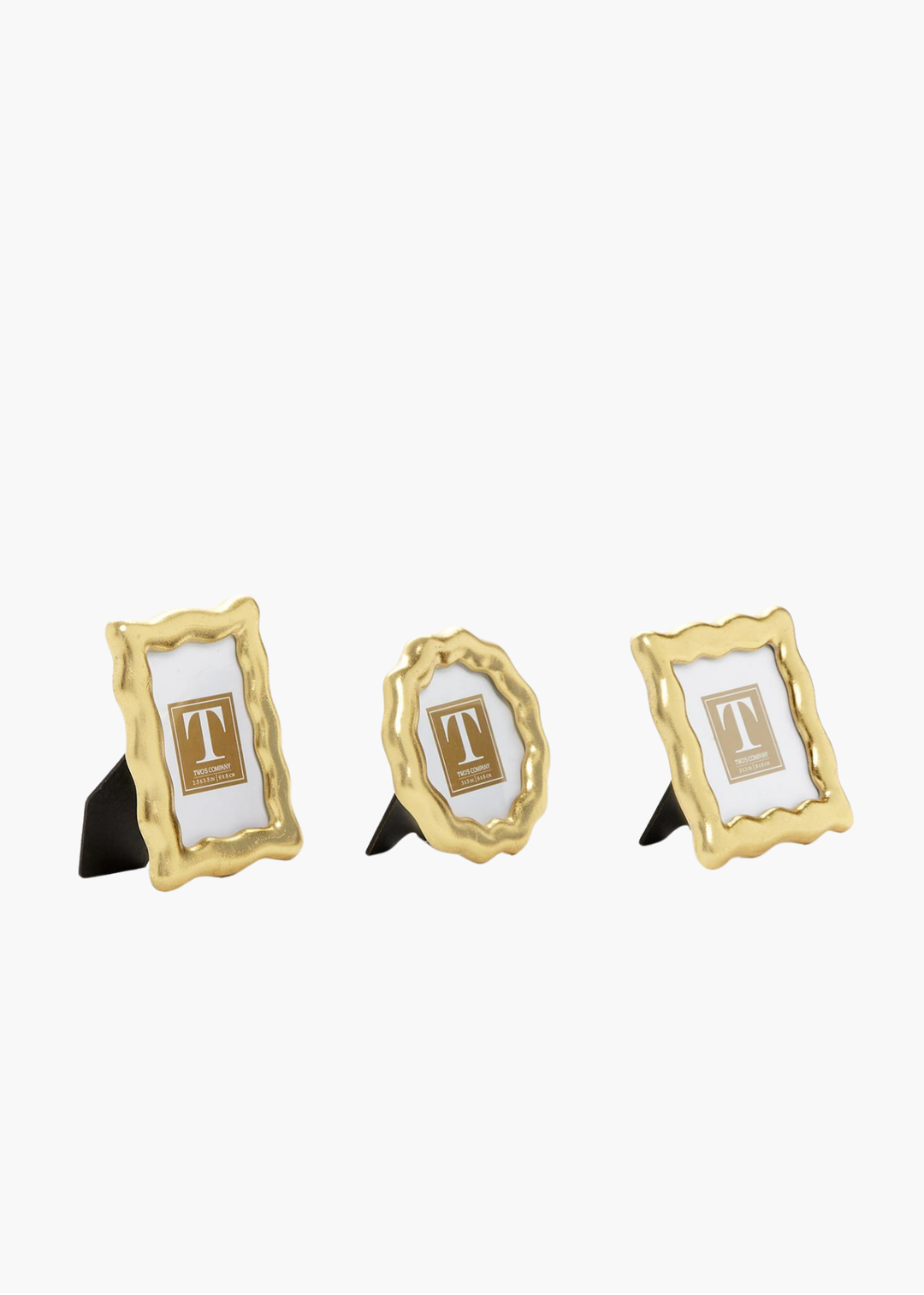 Vintage Ore Wavy Frames in Gold